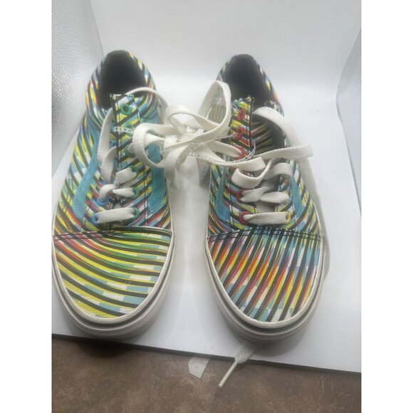 Vans Anderson .Paak Multicolor Stripe Lace-Up Sneakers Mens 5.5 / Womens 7 - Picture 1 of 8